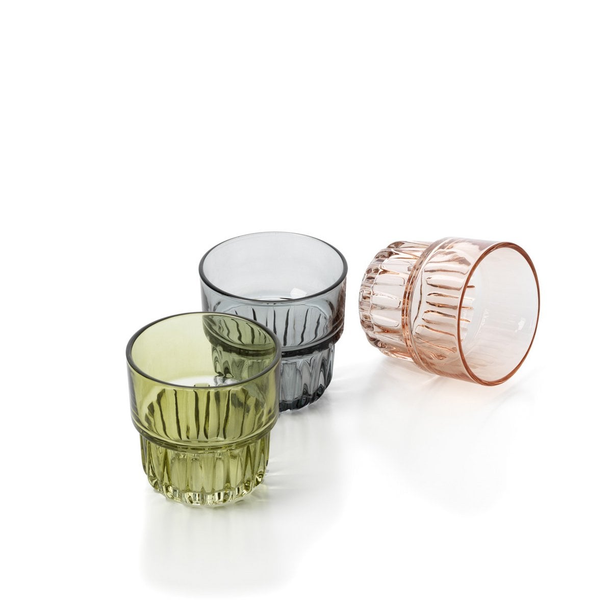 The Faceted Tumbler - Green