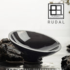 Petit vase moderne, design innovant, dos en verre haut de gamme. RUD15ZW