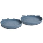 Akila assiette en silicone 2-pack Girafe