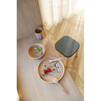 Service de table en bioplastique (PLA) Marius, paquet de 5
