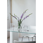 Art de la Table Vase moderne de style constructiviste, design haut de gamme, verre clair FUSIO 25 Zistyhome art de la table