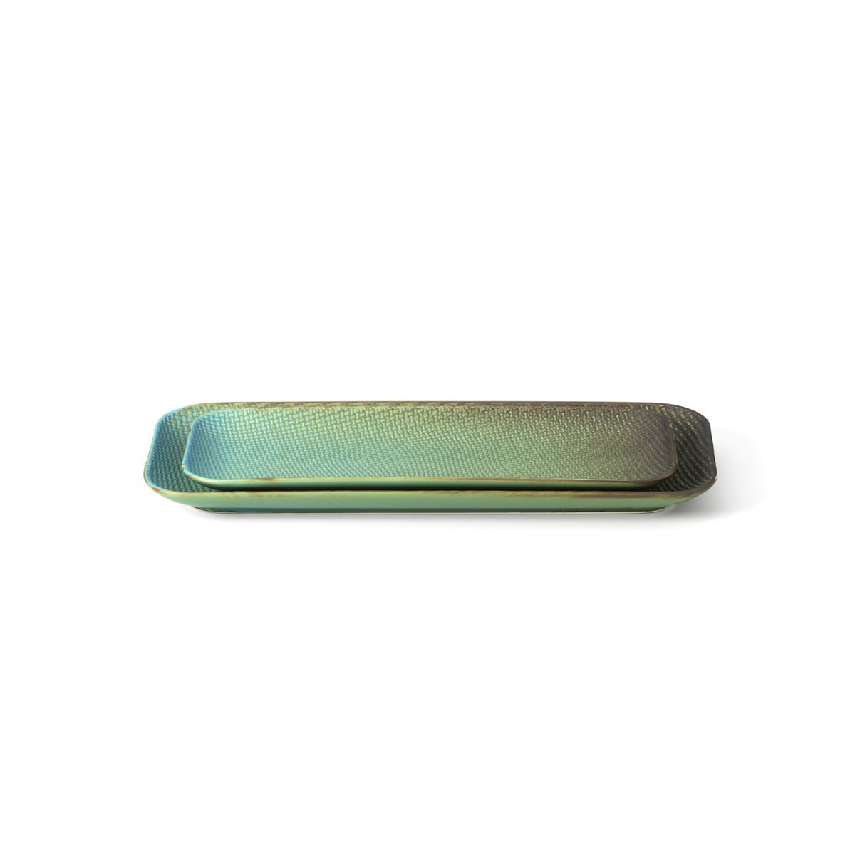 Assiette Rectangulaire La Lagune - M