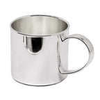 Bécher pour enfants EDZARD, tasse de baptême Linda, noble argenté, hauteur 5 cm, diamètre 6 cm