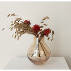 Art de la Table vase en verre de luxe moderne, électrolytique, design ampoule, série : ENVIE 18GO Zistyhome art de la table
