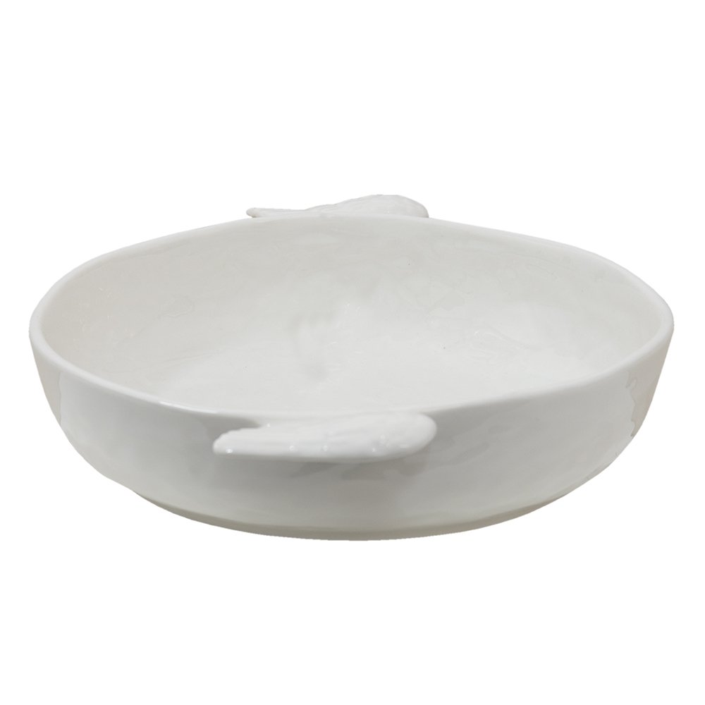 Serverschaal 800 ml avec keramiek vleugels présentationchaal