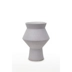 Kantige, runde Keramikvase, CUZCO 27WH