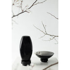 Petit vase moderne, design innovant, dos en verre haut de gamme. RUD15ZW