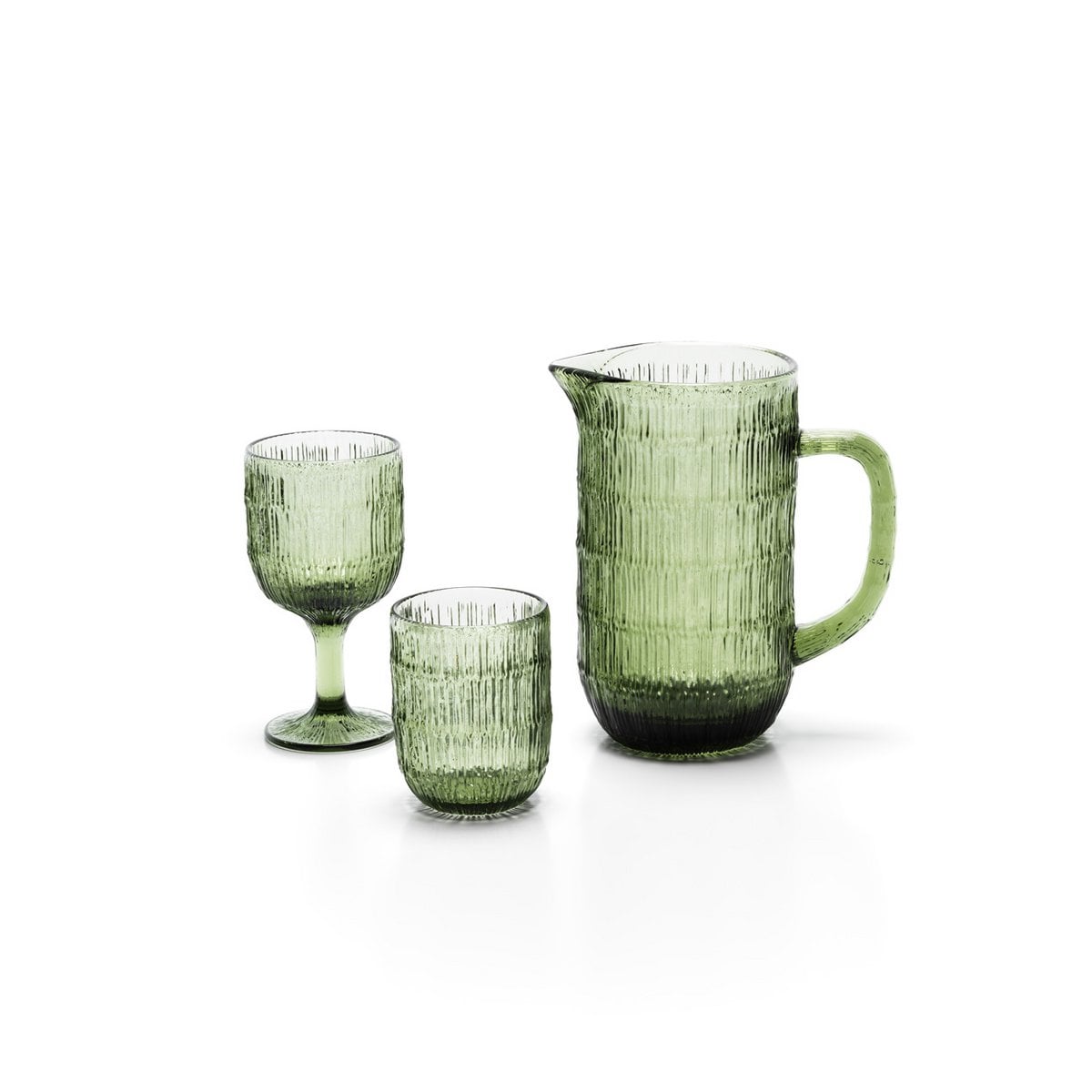 Le pichet Moss Ripple - Vert