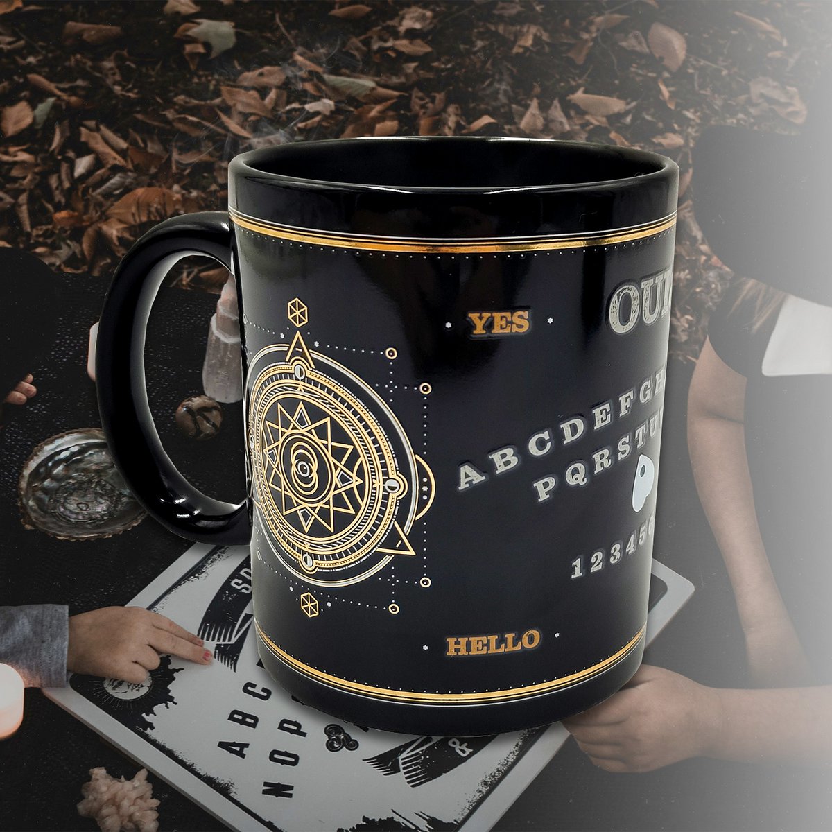 Mad Monkey - Tasse "Ouija" - avec changement de couleur