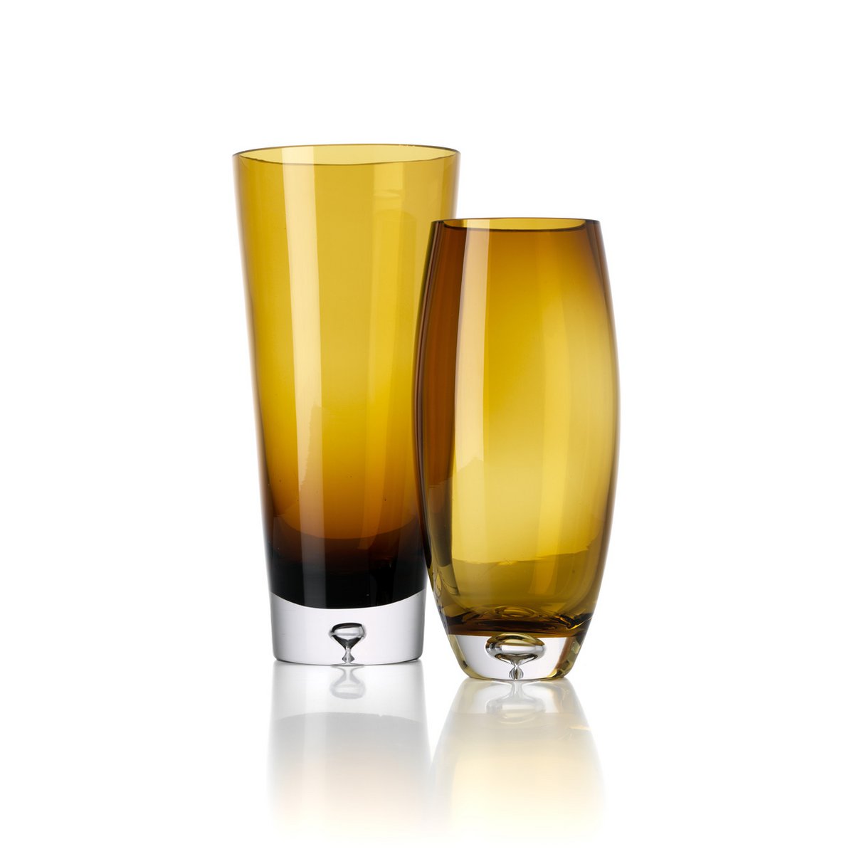 Vase The Sunset Glow - Brun Or - L