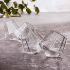 Verres à liqueur en diamant (Ensemble de 4)