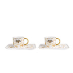 Duo café gourmand œil doré