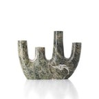 Le Vase en Marbre Bidasar - Vert - Haut