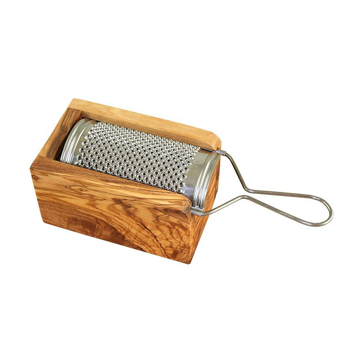 Petite râpe à parmesan / fromage en bois d'olivier