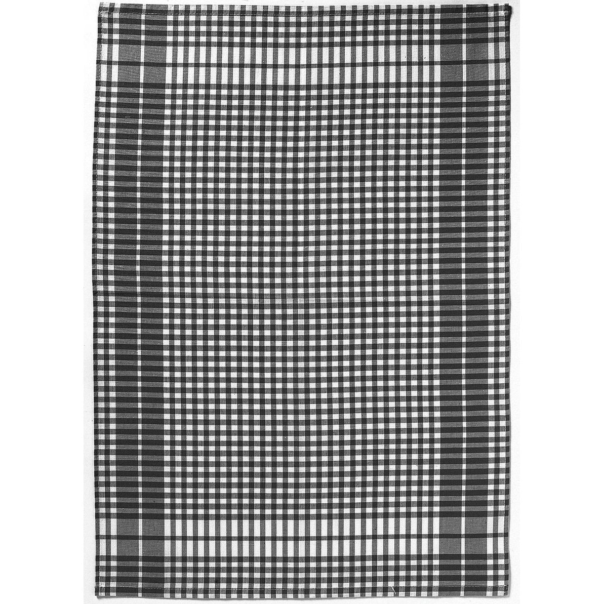 Torchon Petits Carreaux noir