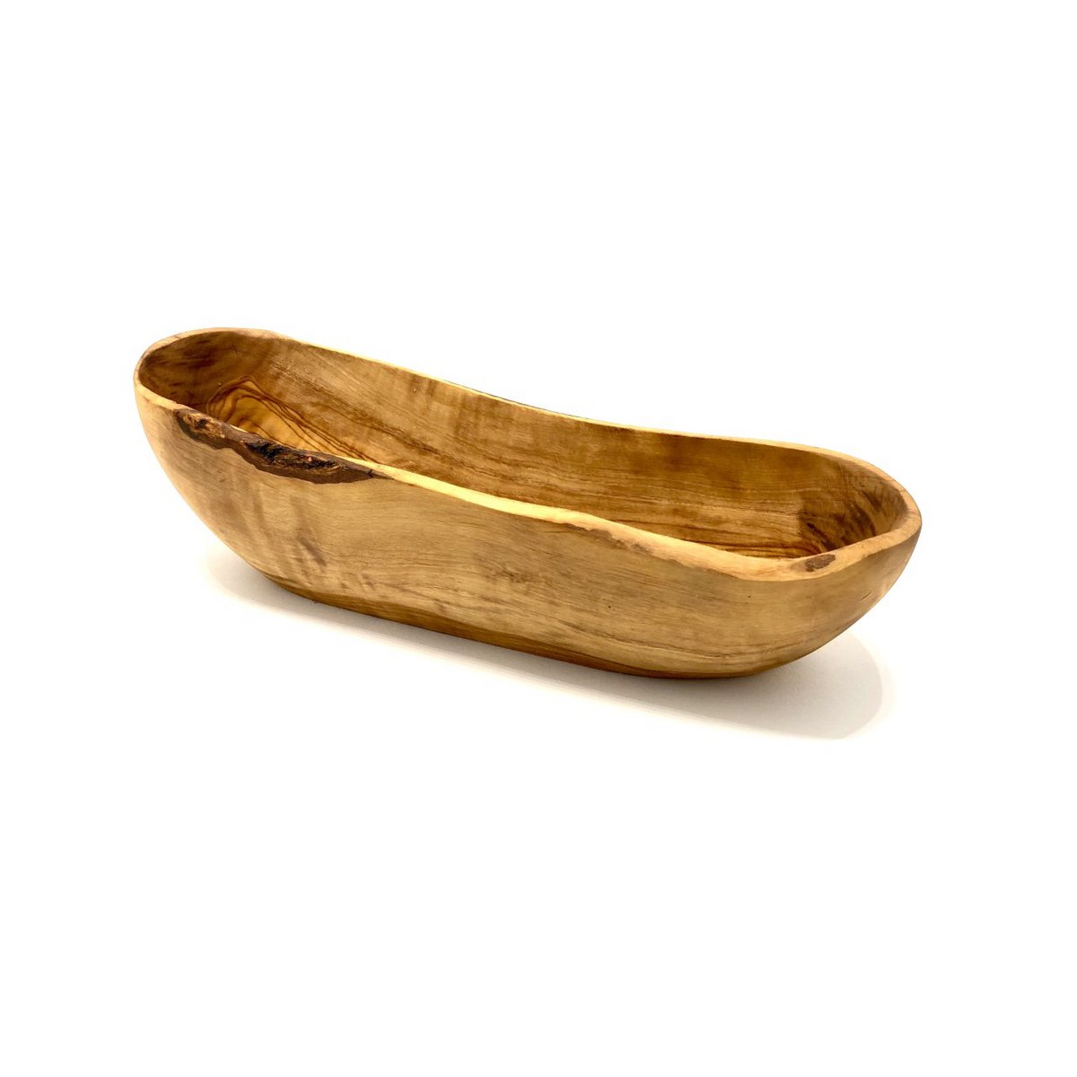 Bol à pain RUSTIC 35 – 39 cm en bois d'olivier