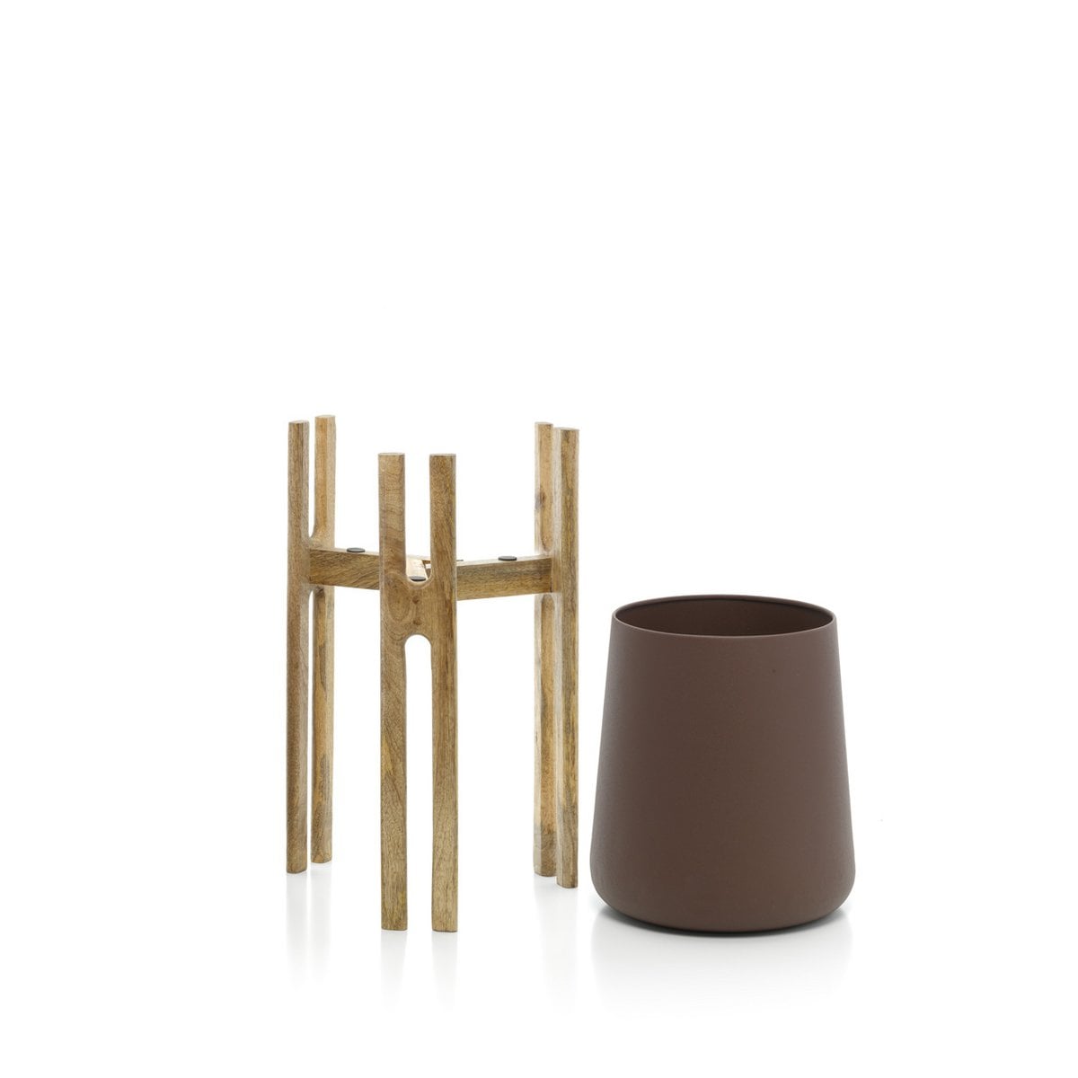 Le Pot à Racines Fourchues - Brun Naturel - M