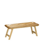 Plateau Duko marron foncé