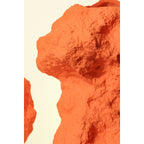 Art de la Table Vase en céramique w. look rock, en orange tendance CHU32OR Zistyhome art de la table