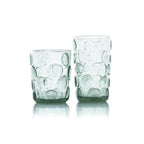 Le verre à eau Frosted Dot - Aqua