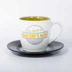 Set de mugs "Lyrical Mug" Hard Day's Night - Lennon & McCartney