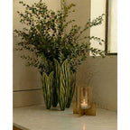 Le Vase Feuille de Tulipe - Vert Forêt