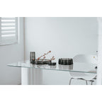 Art de la Table Vase haut de luxe moderne-classique, design belge élégant, LENOX 40 Gris Zistyhome art de la table